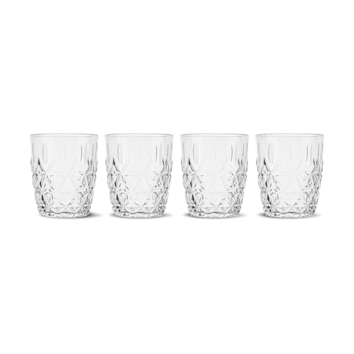 Picknick Juni Wasserglas 28 cl 4er-Pack - Klar - Sagaform