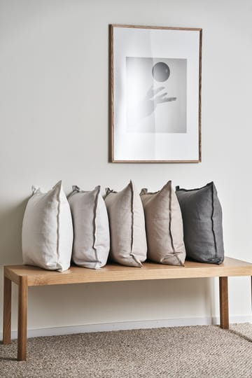 Calm Kissenbezug Leinen 50 x 50cm - Icy Grey - Scandi Living