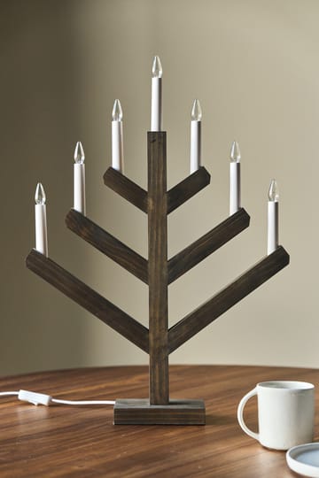 Pine Adventskerzenhalter 62cm - Dunkel gebeizt - Scandi Living