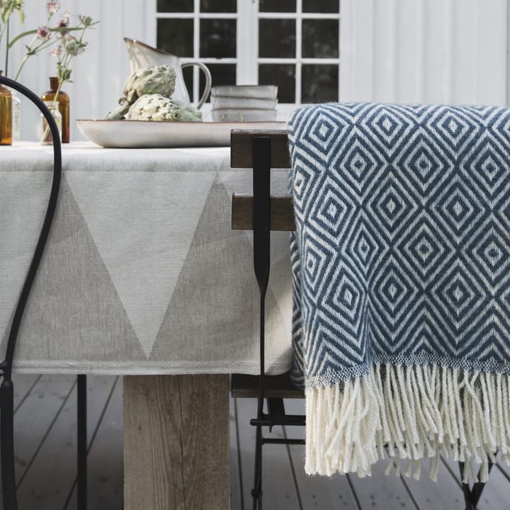 Salt Wolldecke, Dusty blue Scandi Living