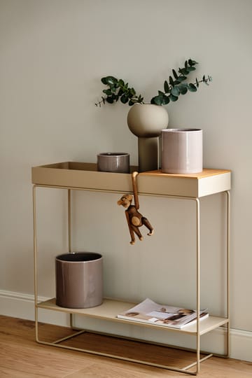 Sleek Blumentopf Ø 12 cm - Beige - Scandi Living