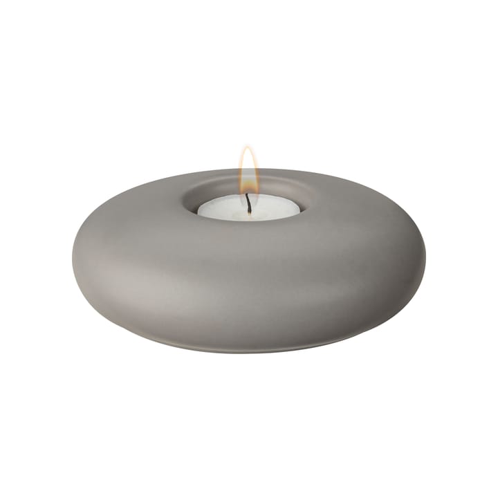 Stone Windlicht Ø13cm, Grau Scandi Living