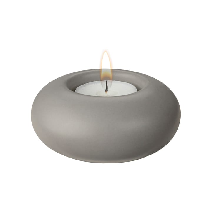 Stone Windlicht Ø9cm, Grau Scandi Living