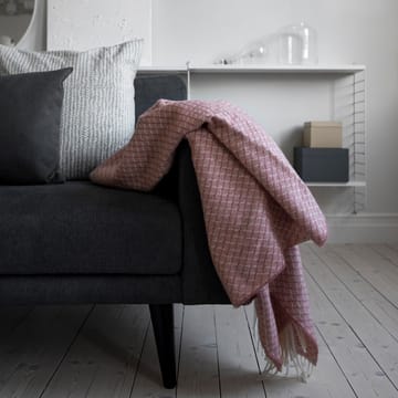 Wicker Wolldecke - Dusty rose - Scandi Living