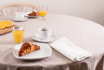 Lido Kaffeeservice viereckig 18 Teile - Weiß - Seltmann Weiden