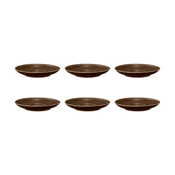 Terra Kuchenteller Ø12cm 6er Pack, Earth Brown Seltmann Weiden