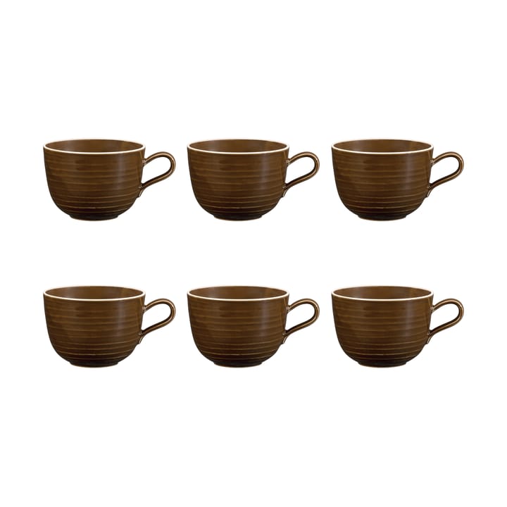 Terra Tasse 38 cl 6er Pack - Earth Brown - Seltmann Weiden