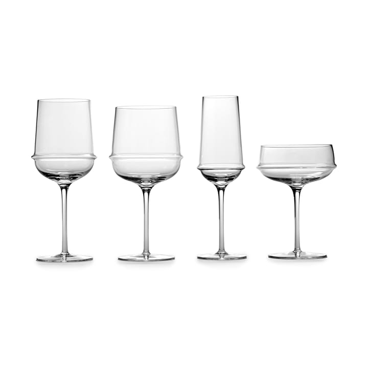 Dune Champagnerglas 28 cl 4er Pack, Clear Serax