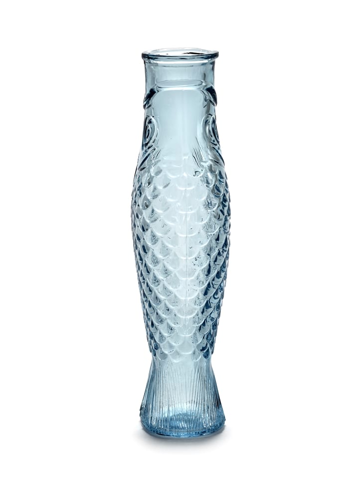 Fish & Fish Glasflasche 85 cl, Light blue Serax