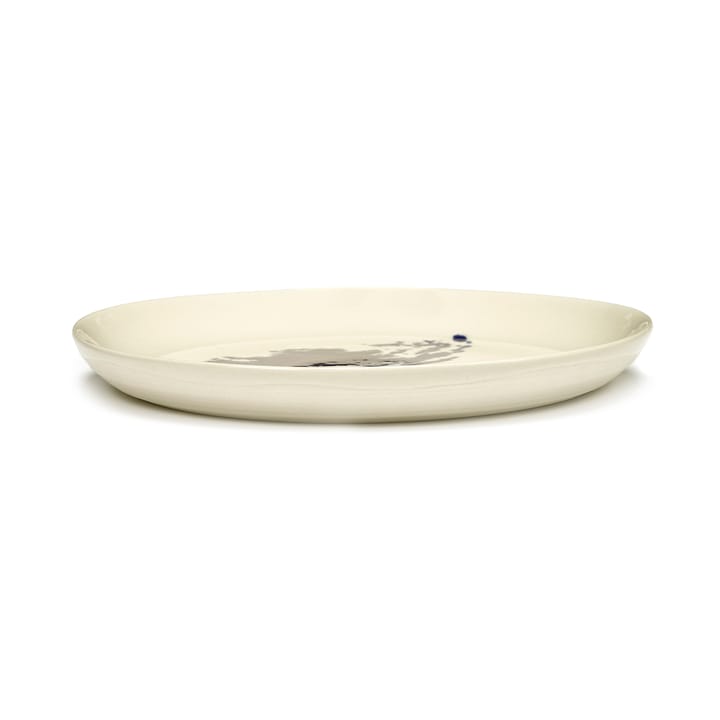 Ottolenghi Feast Teller S Ø19 cm 2er Pack, White-artichoke blue Serax