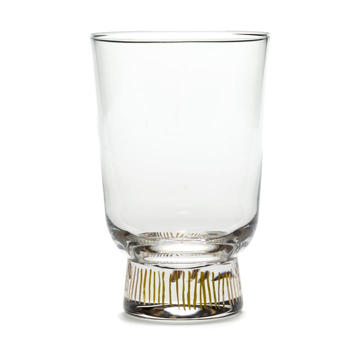 Ottolenghi Feast Wasserglas 33 cl 4er Pack - Stripes gold - Serax