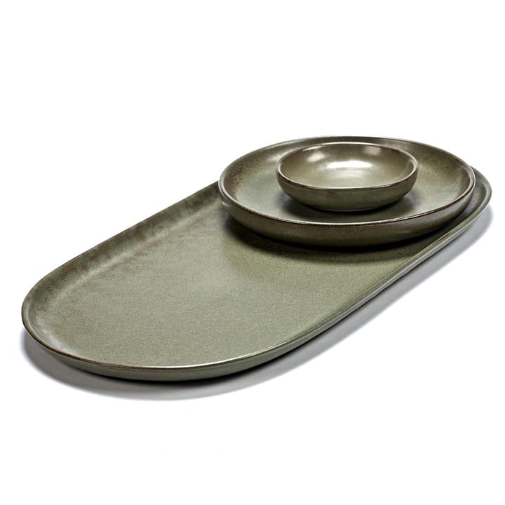 Surface Tapasteller 17 x 35,5cm, Camogreen Serax