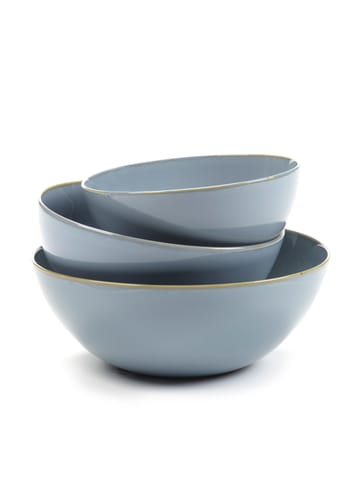 Terres de Rêves apero Schale 3 Teile - Smokey blue - Serax