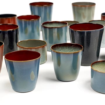 Terres de Rêves Becher M - Dark blue-rust - Serax