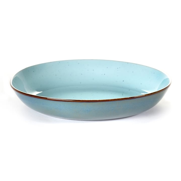 Terres de Rêves Pastateller 23,5cm, Light blue-smokey blue Serax