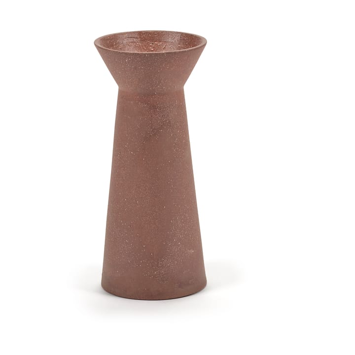 Urban 02 Vase M 21,5 cm, Red-brown Serax