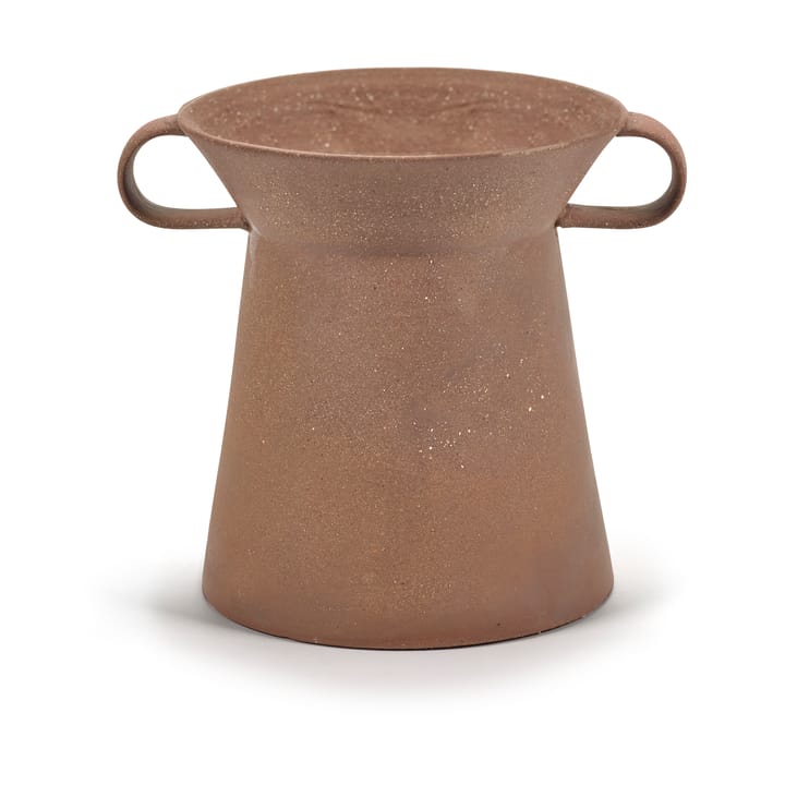 Urban 03 Vase L 21 cm, Red-brown Serax