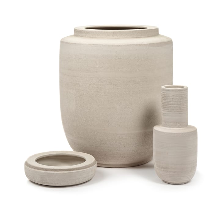 Volumes Vase Ø 17,5 cm, Beige Serax