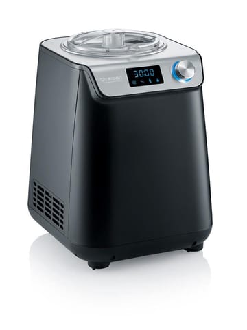 Severin EZ 7407 Eismaschine mit Kompressor 1,2 L - Schwarz - Severin