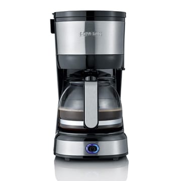 Severin KA 4808 Compact Kaffeemaschine 4 Tassen - Edelstahl-schwarz - Severin