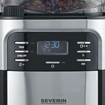 Severin KA 4810 Kaffeemaschine mit Mahlwerk 10 Tassen - Schwarz - Severin