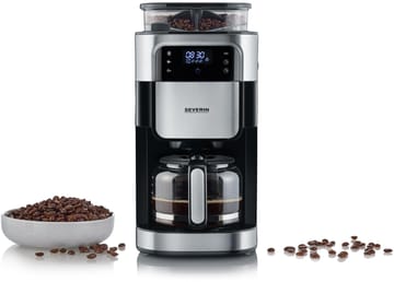 Severin KA 4813 Kaffeemaschine mit Mahlwerk & touch - 10 Tassen - Severin