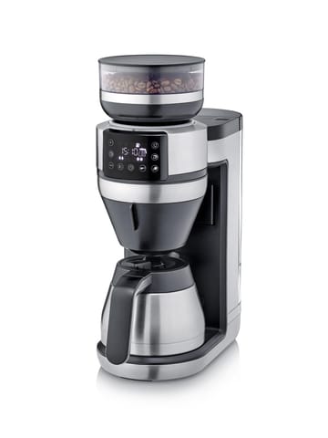 Severin KA 4851 FILKA vollautomatische Kaffeemaschine - Stahl gebürstet-schwarz - Severin