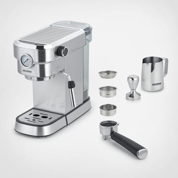 Severin KA 5995 Espresa Plus Espressomaschine 1-2 Tassen - Edelstahl - Severin