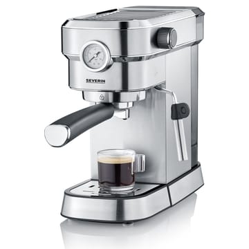 Severin KA 5995 Espresa Plus Espressomaschine 1-2 Tassen - Edelstahl - Severin