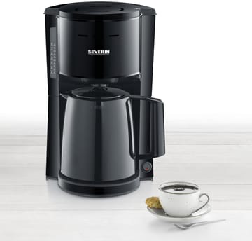 Severin KA 9306 Thermo-Kaffeemaschine 8 Tassen - Schwarz - Severin