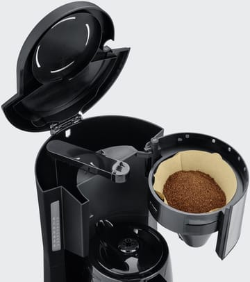 Severin KA 9307 Thermo-Kaffeemaschine mit extra Kanne für 8 Tassen - Schwarz - Severin