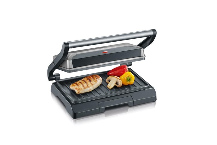 Severin KG 2394 Tischgrill 14,5x23 cm, Schwarz Severin