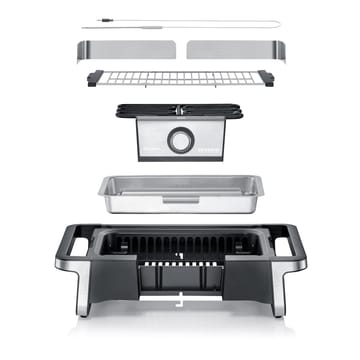 Severin PG 8113 Senoa Boost Elektrogrill - Schwarz - Severin