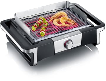 Severin PG 8113 Senoa Boost Elektrogrill - Schwarz - Severin