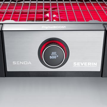 Severin PG 8114 Senoa DigitalBoost Elektrogrill - Schwarz - Severin