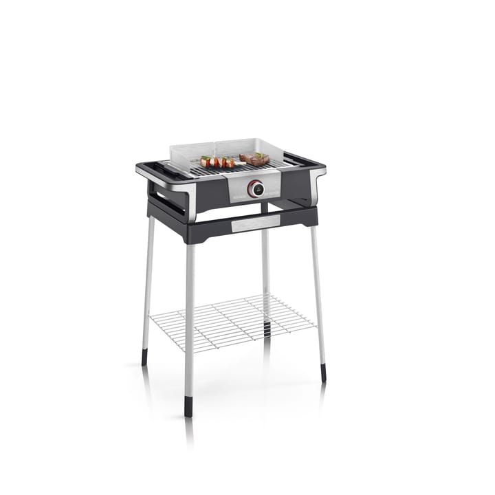 Severin PG 8118 Senoa DigitalBoost Elektrogrill mit Stativ, Schwarz Severin