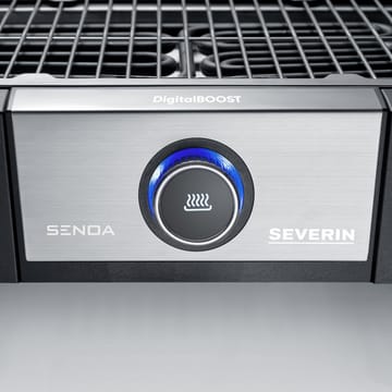 Severin PG 8118 Senoa DigitalBoost Elektrogrill mit Stativ - Schwarz - Severin