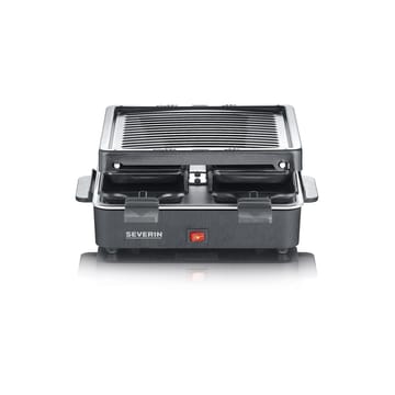 Severin RG 2370 Raclette Mini 4 Pfannen - Schwarz - Severin