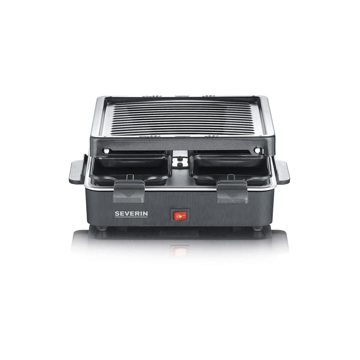 Severin RG 2370 Raclette Mini 4 Pfannen, Schwarz Severin