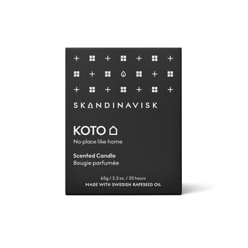 Koto Duftkerze mit Deckel - 65 g - Skandinavisk