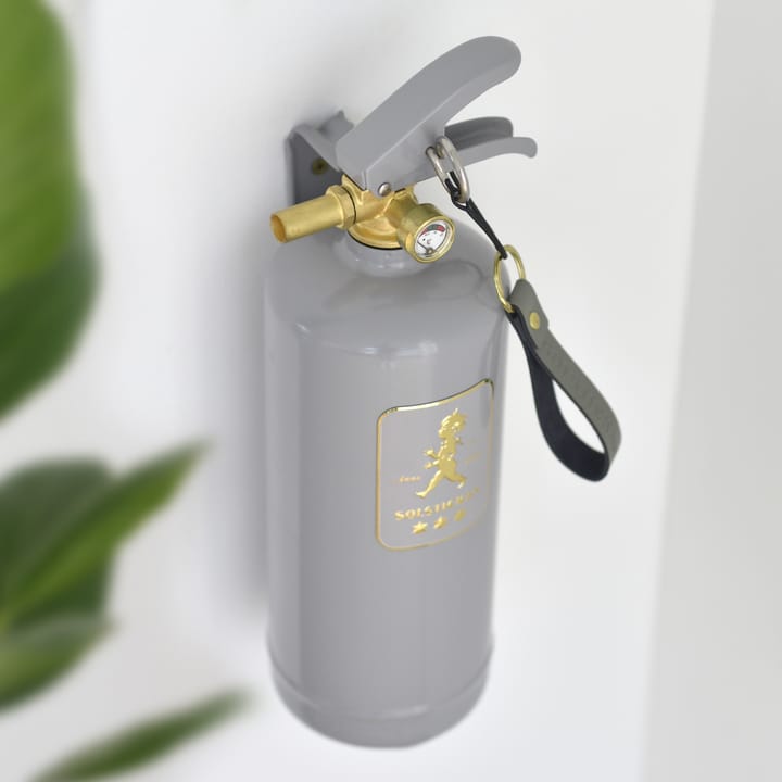 Solstickan Feuerlöscher 2 kg, Design Edition Grau-Gold Solstickan Design