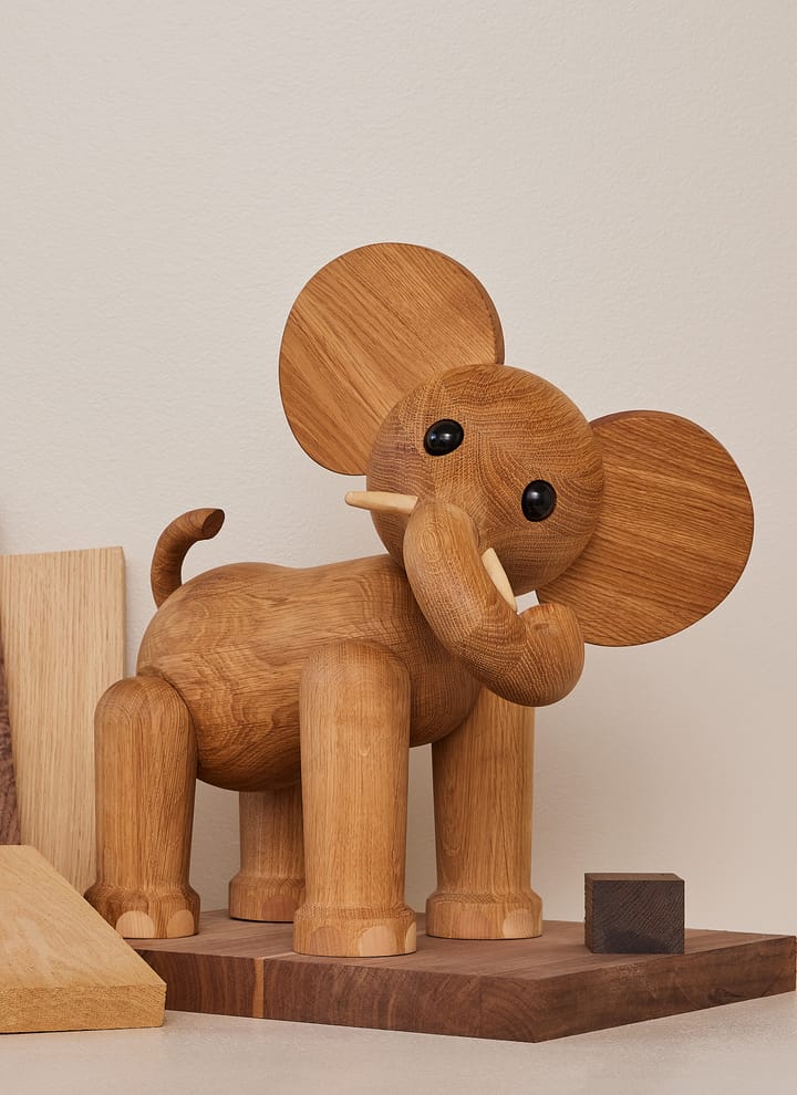 Tembo Elefant Dekoration 41 cm, Eiche Spring Copenhagen