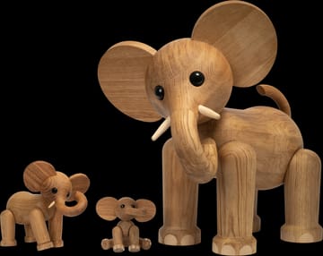 Tembo Elefant Dekoration 41 cm - Eiche - Spring Copenhagen