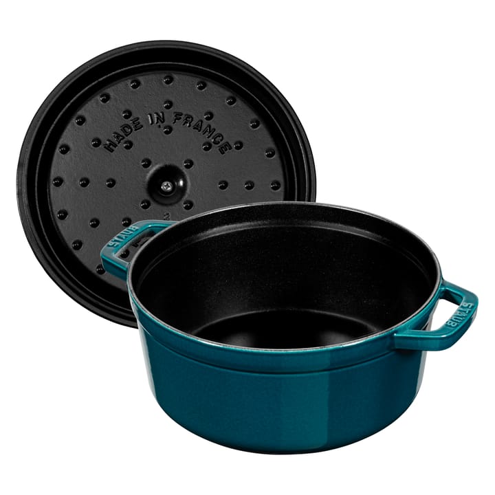 La Mer runder Topf, drei Lagen Emaille, 3,8 l STAUB