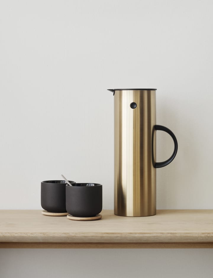 EM77 Stelton Isolierkanne 1 l, Brushed brass Stelton