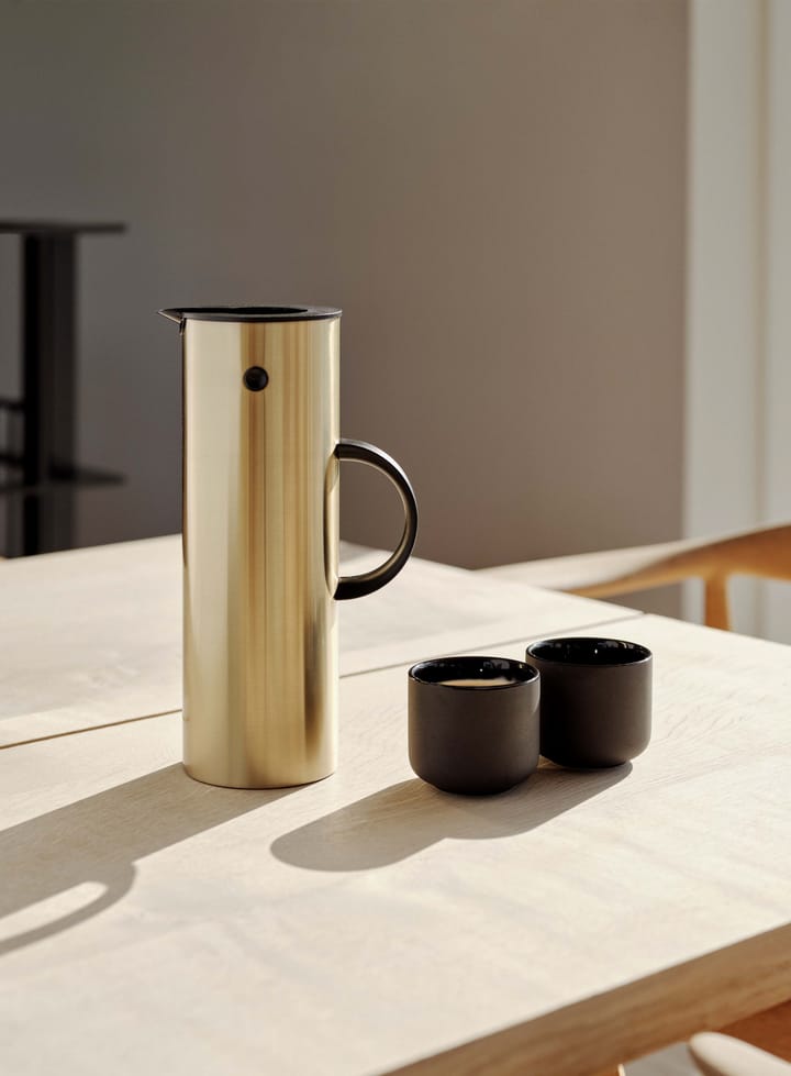 EM77 Stelton Isolierkanne 1 l, Brushed brass Stelton