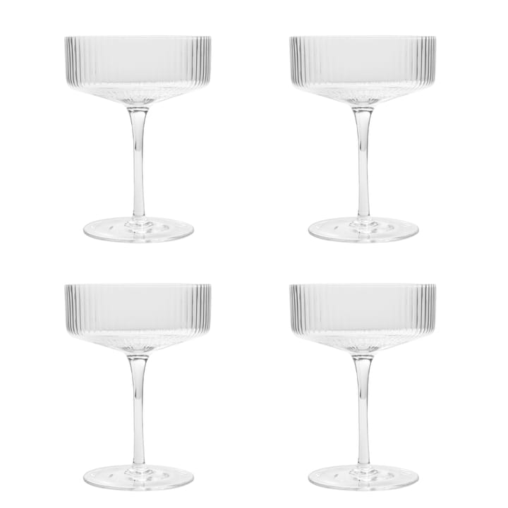 YKON Cocktailgläser 4er-Pack 25 cl, Transparent Vargen & Thor