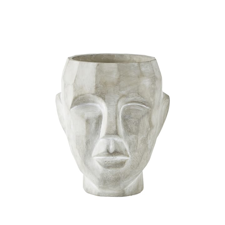 Head Blumentopf, Grau Villa Collection