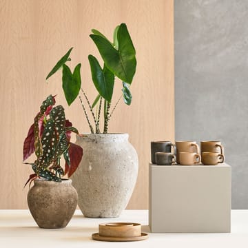 Loev Blumentopf - Grau, groß Ø30.5 cm - Villa Collection