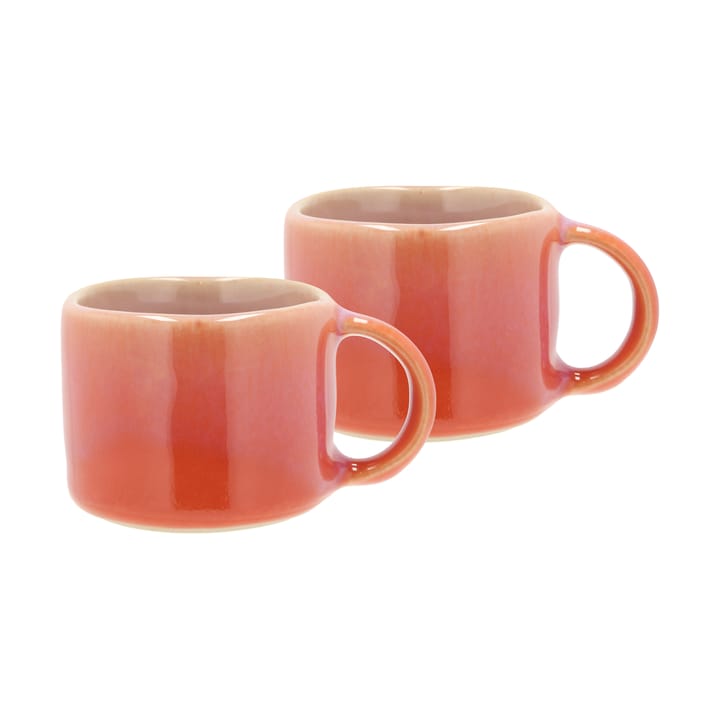 Styles Espressotasse 8 cl 2er-Pack - Lila-Orange - Villa Collection